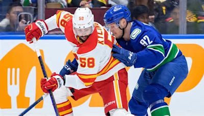 Flames Drop Road Finale To Canucks