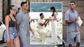 Ollie Watkins walks hand-in-hand with fiancee in Milan after romantic engagement