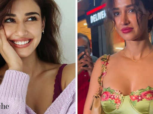 Disha Patani’s Rs 6,280 green maxi dress is the ultimate fashion find for dinner dates