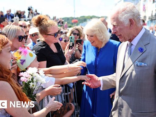 Sun shines for King and Queen during royal visit to Guernsey