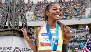 ‘She’s that fast:’ Williston teammates, coaches recount Olympian Gabby Thomas’ athletic excellence