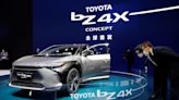 Toyota, Subaru shares drop on "embarrassing" recalls of first EVs