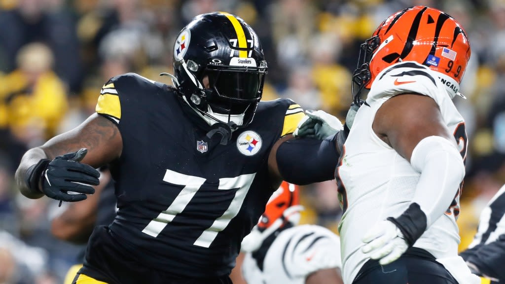 Steelers OT Broderick Jones on the QB position: 'There's no secret it's gonna be a battle'