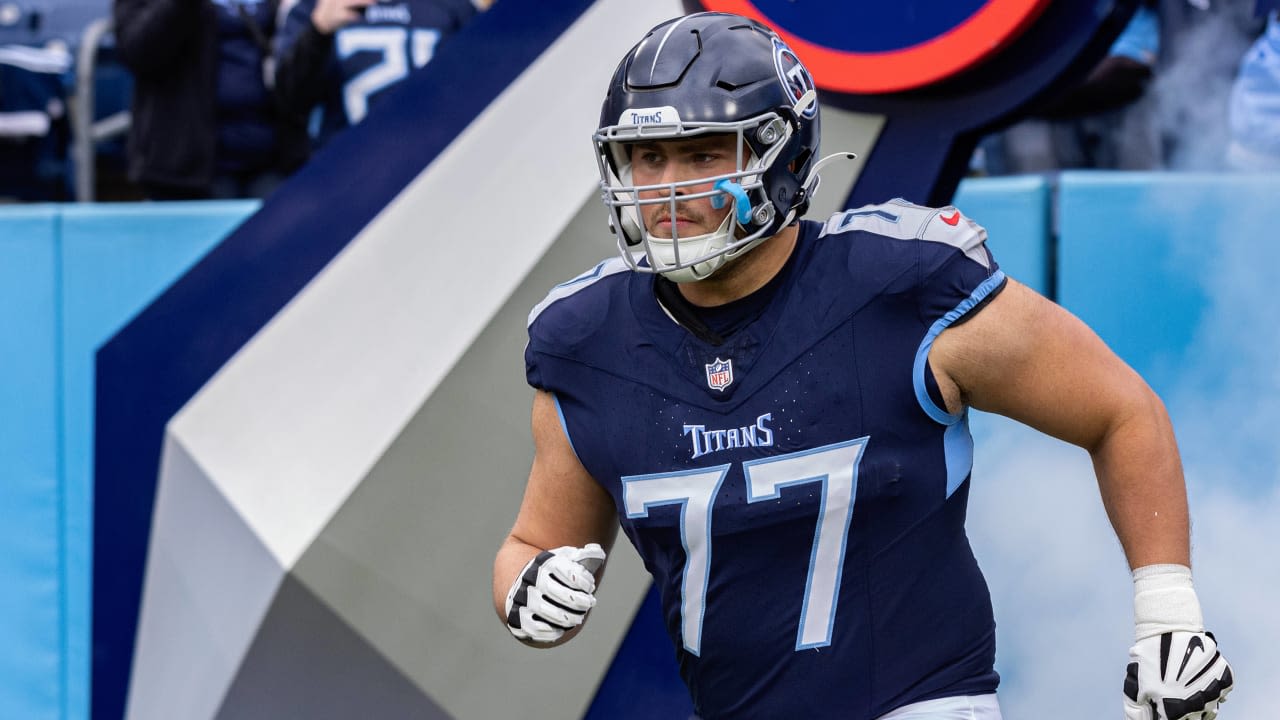 Titans '23 first-round pick Peter Skoronski's 'comfort level is night and day' from last year to now