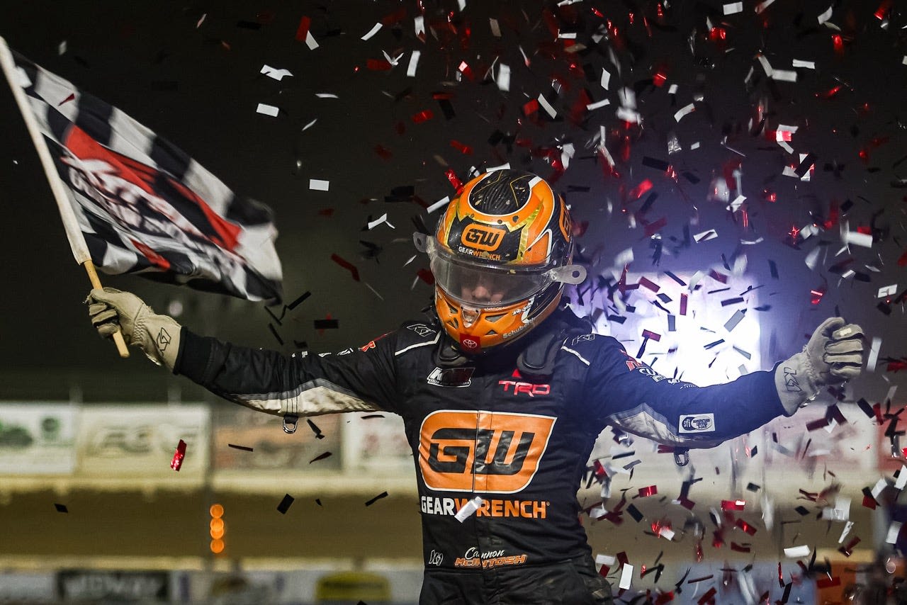 Cannon McIntosh dominates Atomic Speedway for third Xtreme Outlaw win of 2024