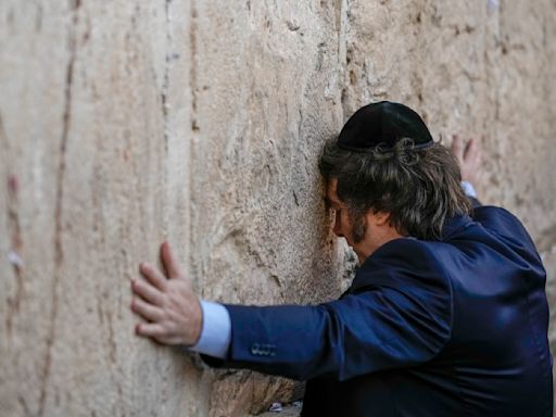 President Milei's surprising devotion to Judaism and Israel provokes tension in Argentina and beyond