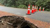 Heavy rains cause closure on Sunnyslope Road that will last into next year