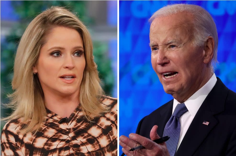 ‘The View’ Host Sara Haines Says Biden ‘Needs to Step Down and Be Replaced’ After Debate; Alyssa Farah Griffin...