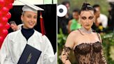 Emma Chamberlain Celebrates Her High School Graduation with Wholesome Cap and Gown Pics