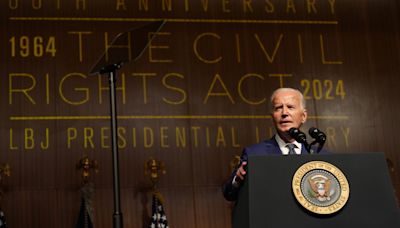 Replay: President Joe Biden visits LBJ Library in Austin to commemorate Civil Rights Act