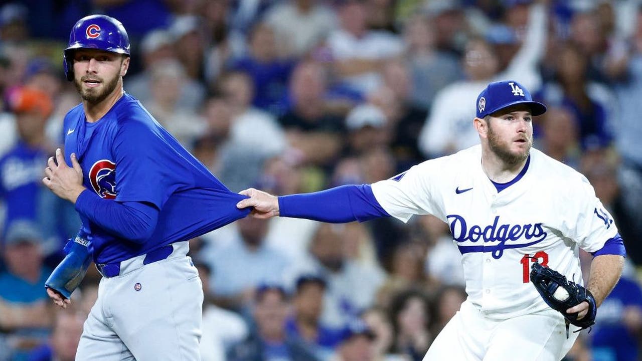 Dodgers hit 4 homers in 1st, then rally to beat Cubs 10-8