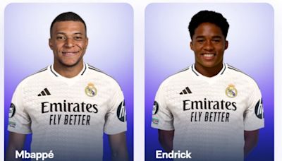 Mbappé e Endrick são incluídos no site oficial do Real Madrid; camisas ainda são mistério | Esporte | O Dia