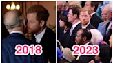 Photos show how Prince Harry and King Charles' relationship has changed over time