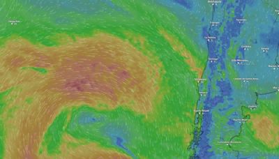 Sigue en vivo el avance del ciclón que ya llegó a Chile (y su recorrido para los próximos días) - La Tercera