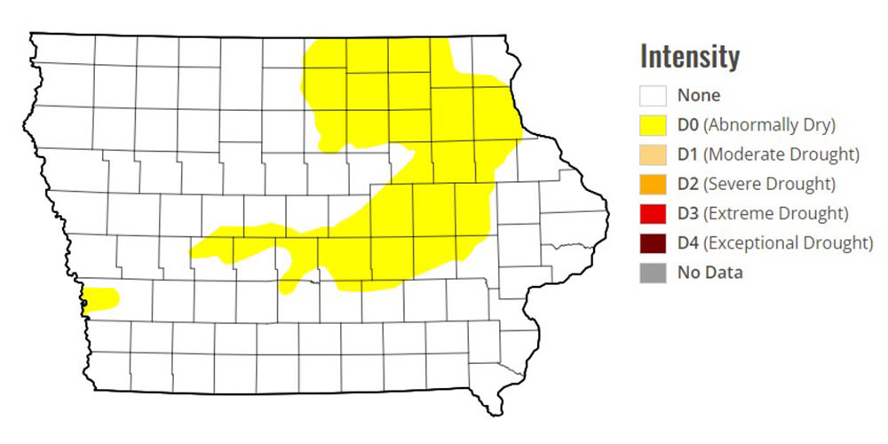 Iowa has no drought for first time in four years