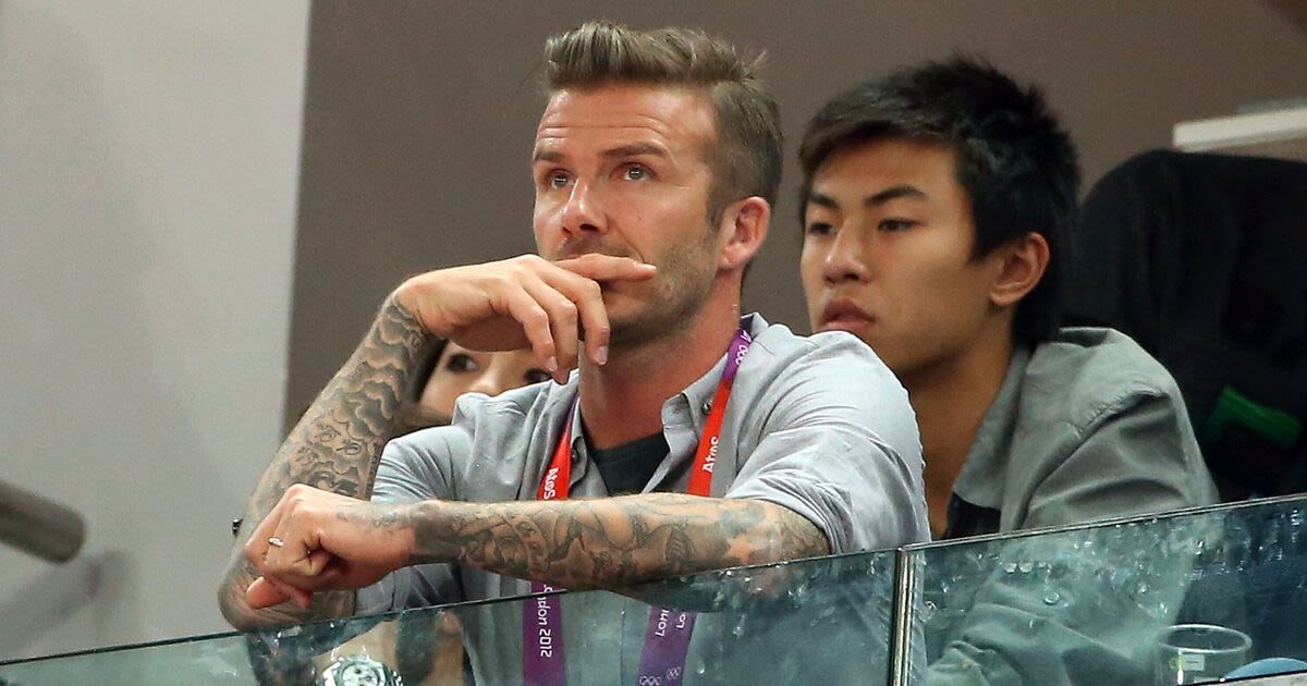 David Beckham's disappointment with argumentative & sex-driven Team GB football