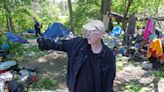 'These people are not going anywhere.' Outlawed homeless tent city returns in east Akron