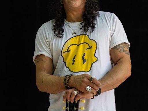 Slash is one of hard rock's guitar heroes. He's still got the blues