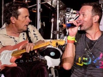 Michael J. Fox joins Coldplay on guitar at Glastonbury Festival | Canada