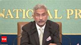 'Not looking to other countries to sort out issue': Jaishankar on India-China border dispute | India News - Times of India