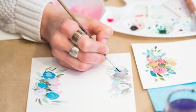 Arts and crafts as good for mental wellbeing as having a job – study