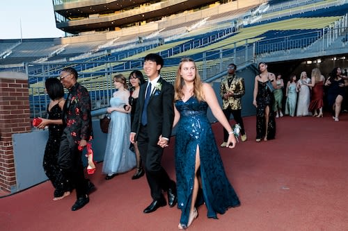 Our 9 favorite photos from Ann Arbor Pioneer’s 2024 Prom