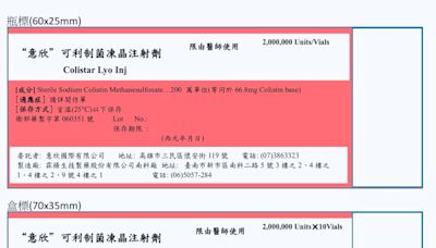 評估均無缺藥問題 食藥署回收菌巴達等２藥品