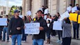 Protestan integrantes de la comunidad LeBarón por desaparecidos