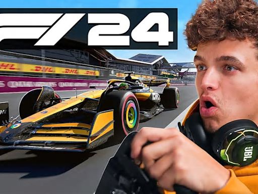 Lando Norris consiguió su primera victoria justo después de probar EA SPORTS F1 24