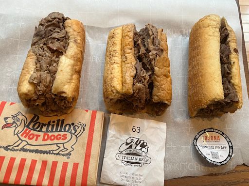 I tried Italian beef from 3 popular Chicago chains, and there's only one sandwich I'd order again