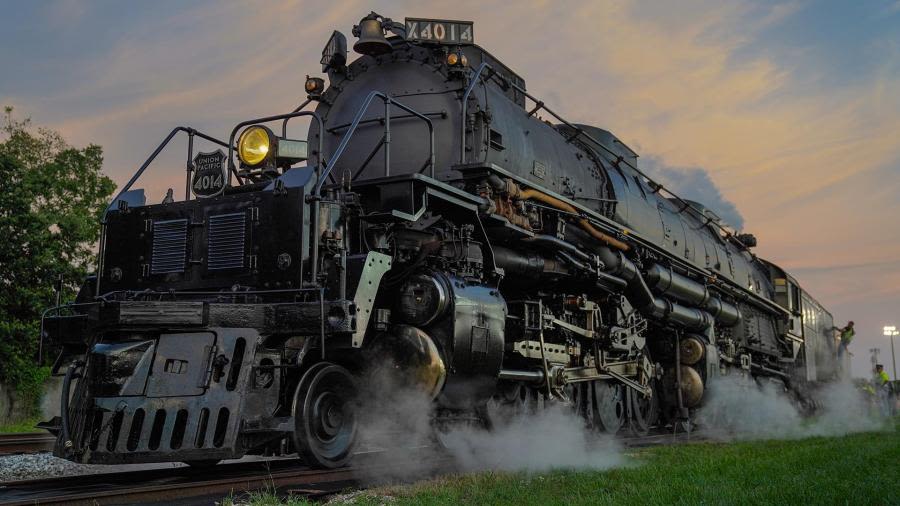 World’s largest locomotive stopping in the west’s largest rail yard