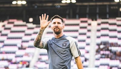 La magia de Lionel Messi en el entrenamiento abierto del Inter Miami: llevó el Balón de Oro y regaló mini pelotas