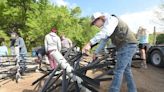 Lincoln students help build, sink fish attractors | Arkansas Democrat Gazette