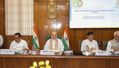 Union Home Minister Amit Shah heads high-level flood preparedness meet