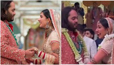 Anant Ambani-Radhika Merchant Wedding: INSIDE VIDEOS Of Couple’s Varmala Ceremony Make Everyone Go Aww