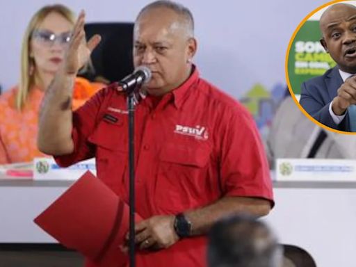 Diosdado Cabello llama “cachorrito del imperio” a canciller colombiano y advierte respuesta