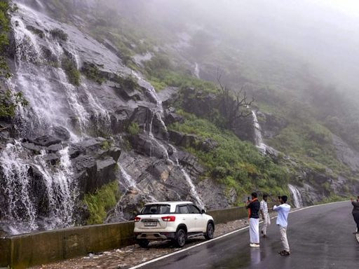 Waterfalls roar back to life in Karnataka; authorities implement safety measures | Events Movie News - Times of India