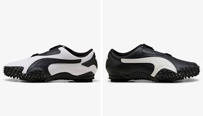 Puma Reconstructs the Mostro Sneaker With Perforated Leather in Two Black and White Colorways