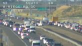 Crash on SB Highway 99 into Sacramento area has traffic backing up to Sutter County