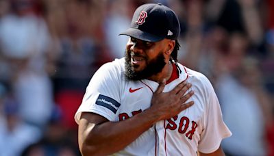 Kenley Jansen records historic save, Red Sox wrap up first half with series win over Royals