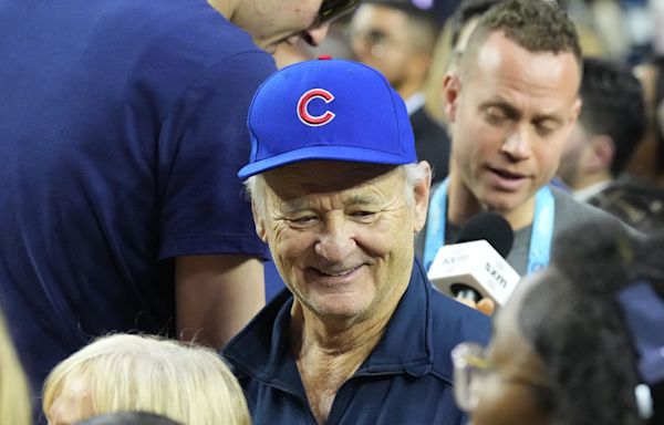 Bill Murray Watched the Cubs Beat the Mets, Rode the 7 Train With Fans