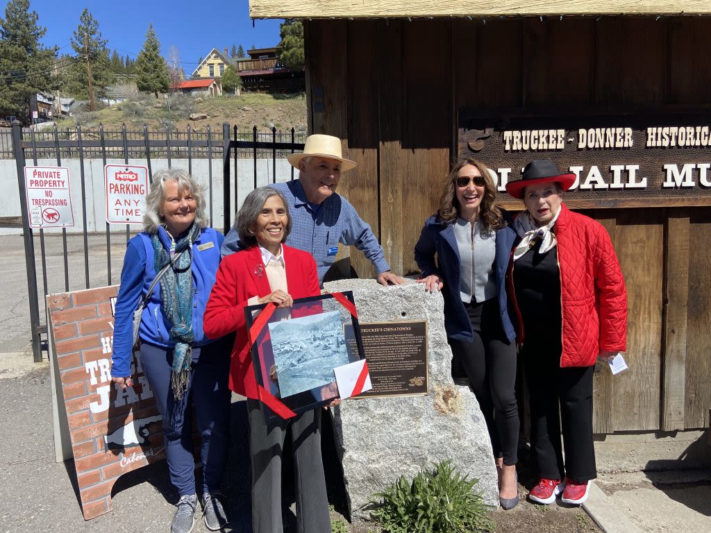 Historic Chinatown in Truckee honored with new landmark plaque