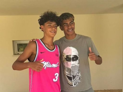 Lamine Yamal y Cristiano Jr protagonizan foto viral