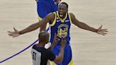 Watch: Draymond Green puts Rudy Gobert in headlock during Warriors-Timberwolves brawl