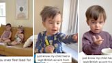 Toddler develops ‘legit British accent’ from watching ‘Peppa Pig’