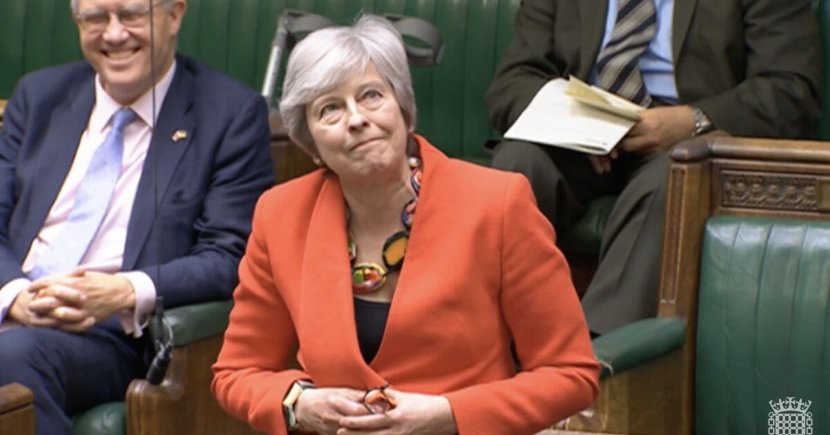 Theresa May makes self-deprecating Brexit joke in her final ever Commons speech