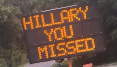 Traffic sign in Monroe hacked, changed to offensive message