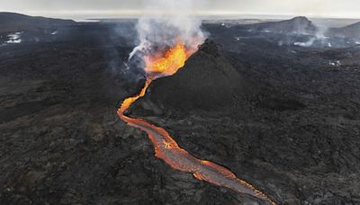 Zum fünften Mal seit Dezember: Spektakulärer Vulkanausbruch auf Island