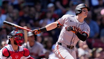 Mike Yastrzemski channels family history to power SF Giants over Red Sox at Fenway