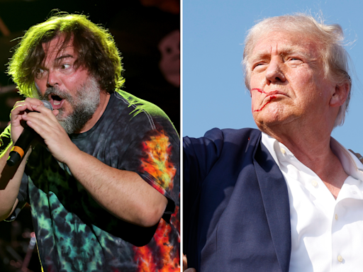 Jack Black’s Tenacious D bandmate criticized for Donald Trump joke hours after shooting